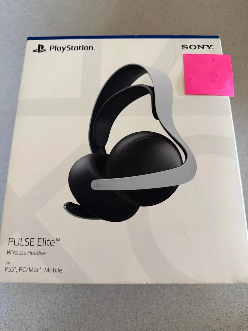 New Sony PlayStation 5 PS5 Pulse Elite Wireless Gaming Headset PC/Mac Mobile